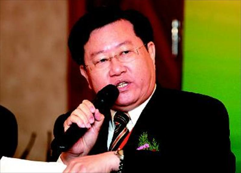 車王電子董事長蔡裕慶看好兩岸合作節能車市場，期望兩岸攜手實現進軍國際的夢想。