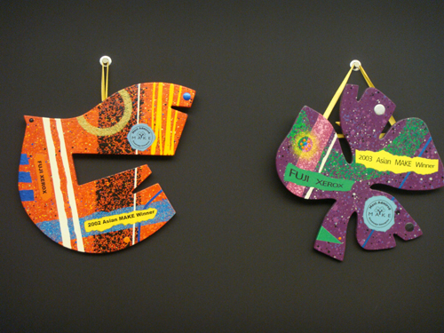 圖1  MAKE獎殊榮獎牌