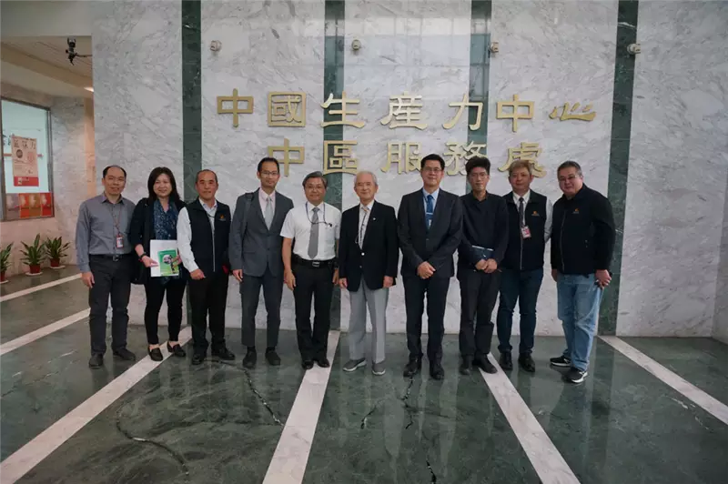 莊國欽董事長率邏輯電子股份有限公司主管參訪台中服務處