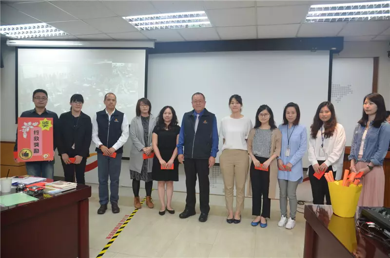 ［CPC剪影］工作表現優異夥伴們，由張寶誠總經理親自頒獎