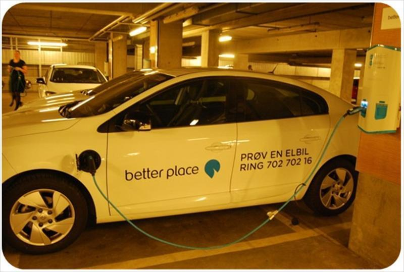 Better Place的電池交換只需5分鐘