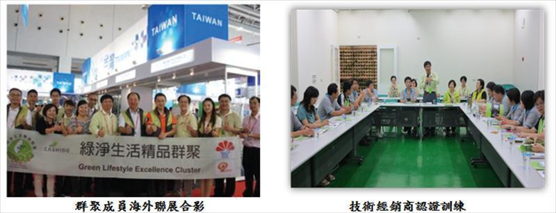 群聚成員海外聯展合影/技術經銷商認證訓練