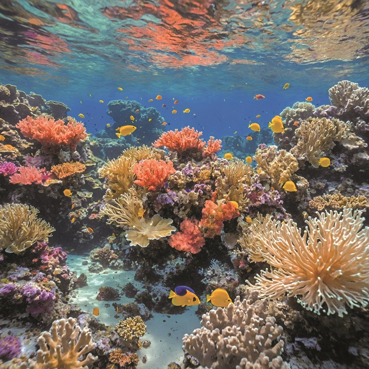 泰國普吉島美林海灘萬豪度假村及水療中心設立珊瑚礁教育中心，增進旅客對海洋生態系統的了解。