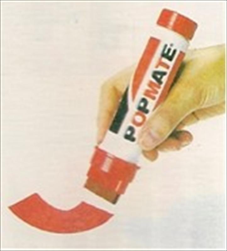 POP麥克筆的運筆方式_書寫時與紙成45度，並記得時時轉換筆