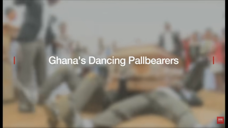 非洲國家迦納特有的舞蹈喪禮成為網友鋪梗的二創頂尖素材