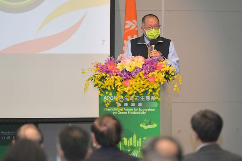 財團法人中國生產力中心總經理張寶誠