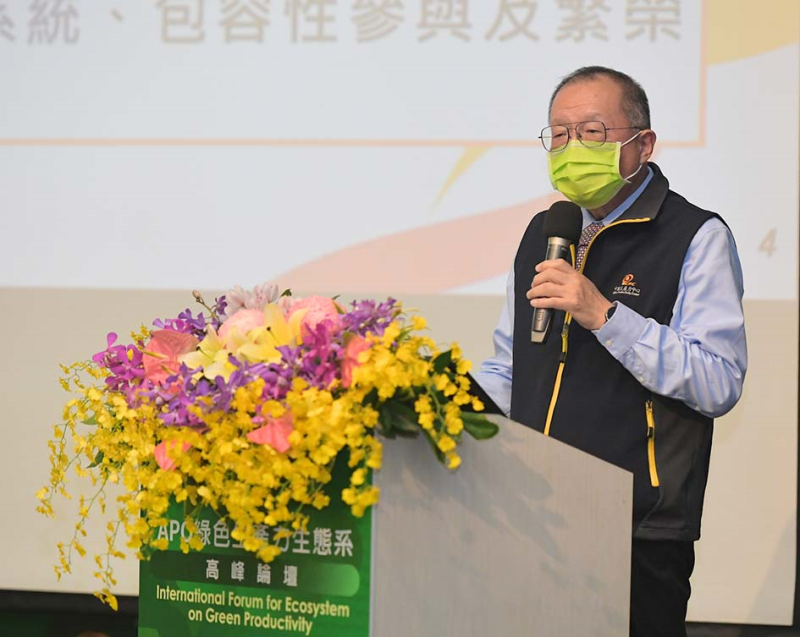 財團法人中國生產力中心總經理張寶誠