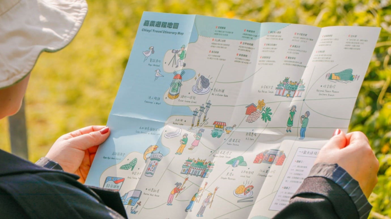 設計導入地方導覽系統，整合農旅資源