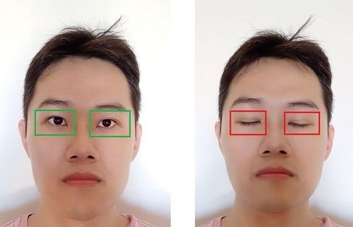 判斷眼睛是否眨眼