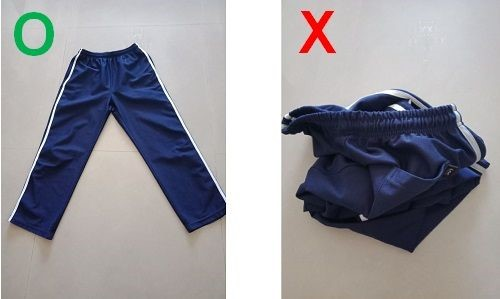 ​​​​​​​圖左是可以被辨識的長褲，圖右結果辨識失敗