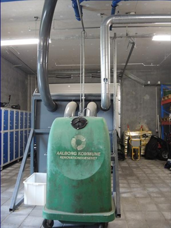 真空壓縮的垃圾集中，避免汙染