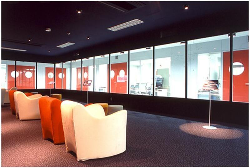 與客戶溝通的展示室