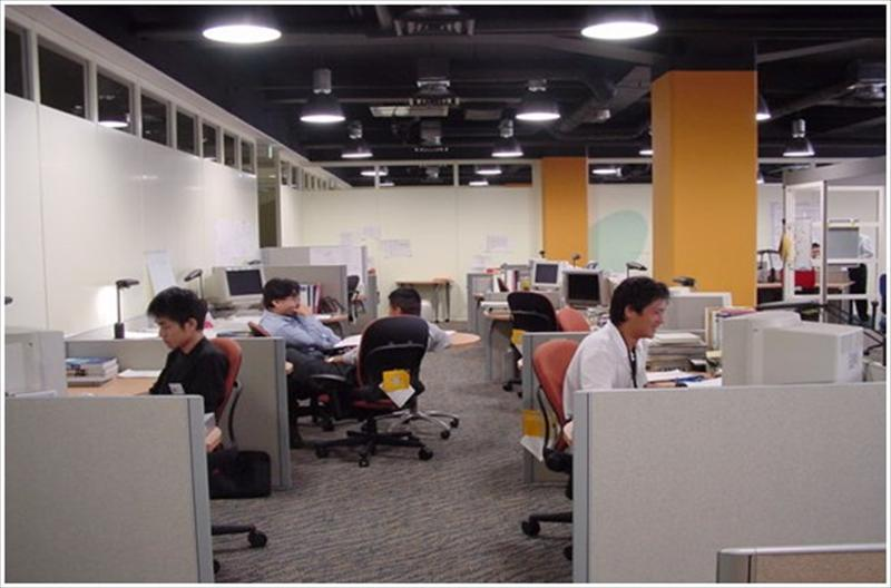 部分扁平型辦公環境