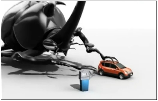 Nissan Livina系列廣告─獨角仙「小車的省油」