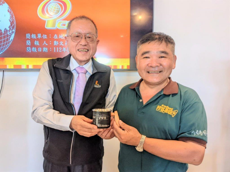 CPC張寶誠總經理、瓊埔合作農場蘇嘉益理事主席