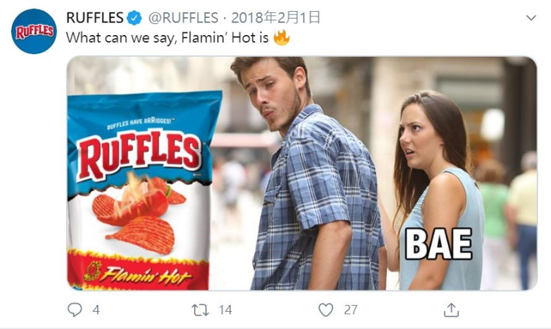 國際品牌也開始透過創作梗圖引發粉絲共鳴