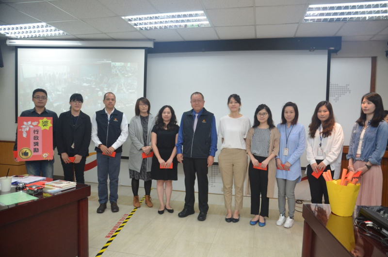 ［CPC剪影］工作表現優異夥伴們，由張寶誠總經理親自頒獎