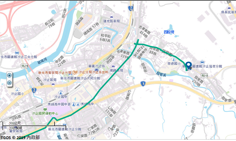 遶境活動GPS APP開發應用_路線圖