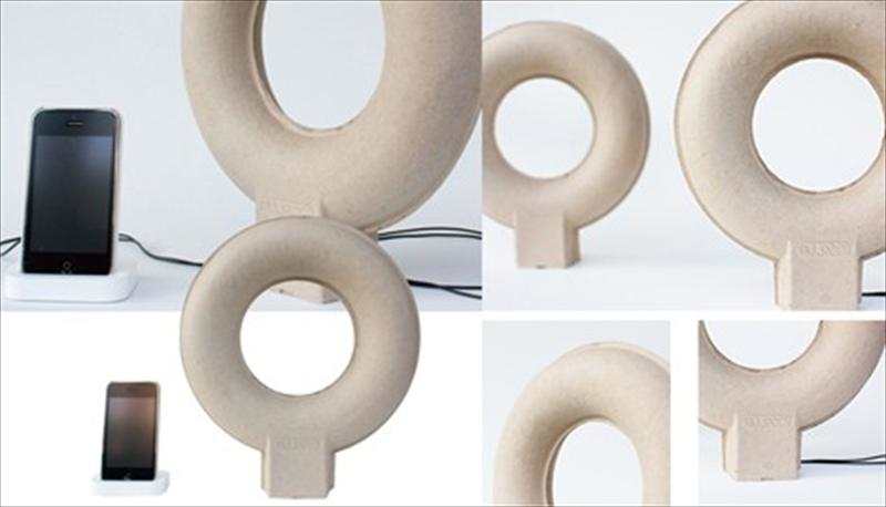 紙漿平板喇叭設計