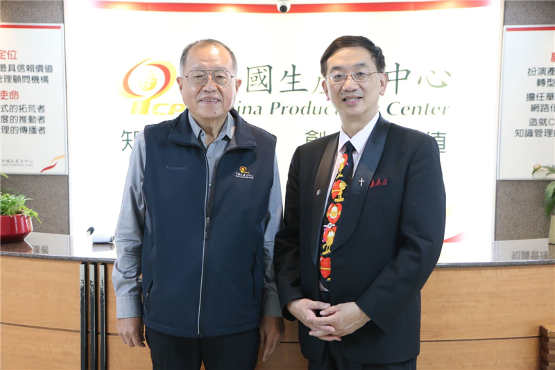 北美洲臺灣商會聯合總會吳怡明總會長來訪本中心，就北美僑臺商經管輔導合作等議題交換意見