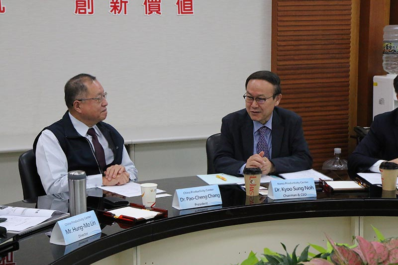 韓國生產性本部董事長Dr. Kyoo-Sung Noh來訪洽談工業4.0合作事宜