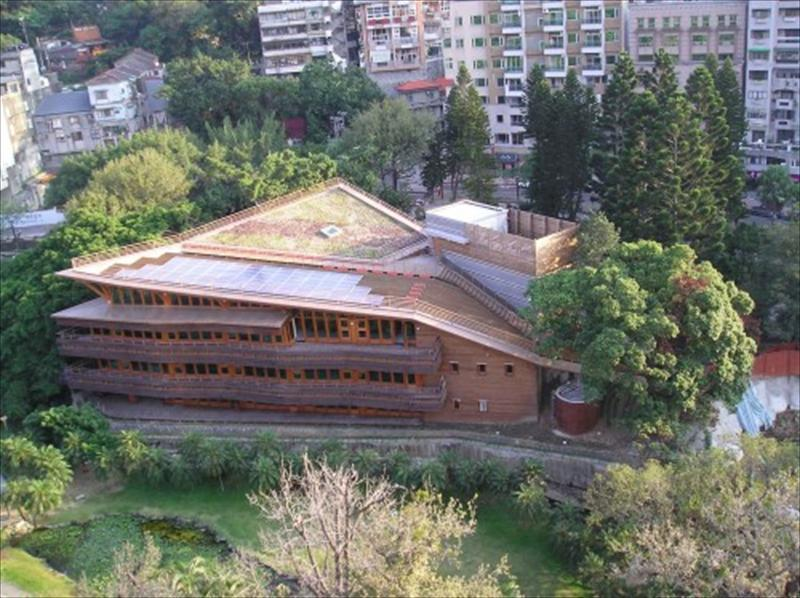 臺北市立圖書館－北投分館 屋頂圖