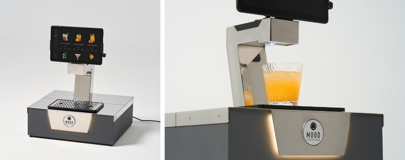 由專業攝影團隊拍攝的智慧調酒機參賽照片；分為棚拍及情境拍攝兩種。