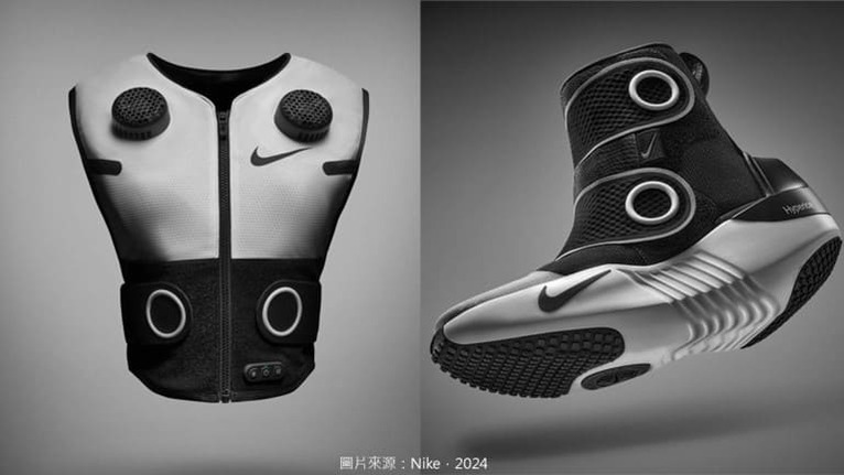 耐吉（Nike）與復健科技公司Hyperice合作，推出智慧化的恢復鞋款和背心
