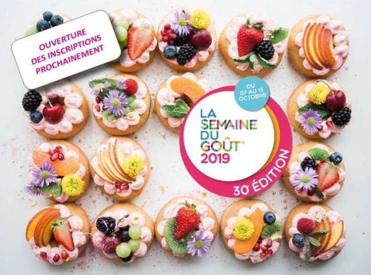 La Semaine du Goût（品味週）臉書訊息